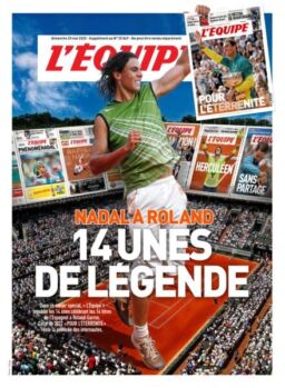 L’Equipe Supplement – 25 Mai 2025