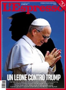 L’Espresso – 16 Maggio 2025