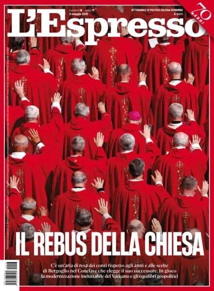 L’Espresso – 3 Maggio 2025 Cover