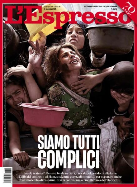 L’Espresso – 9 Maggio 2025 Cover