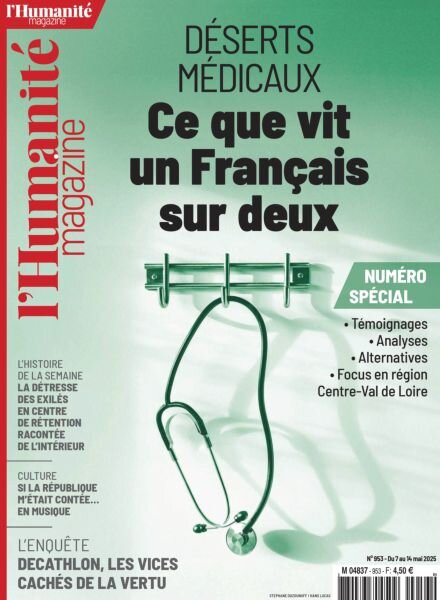 L’Humanite Magazine – 7 Mai 2025 Cover