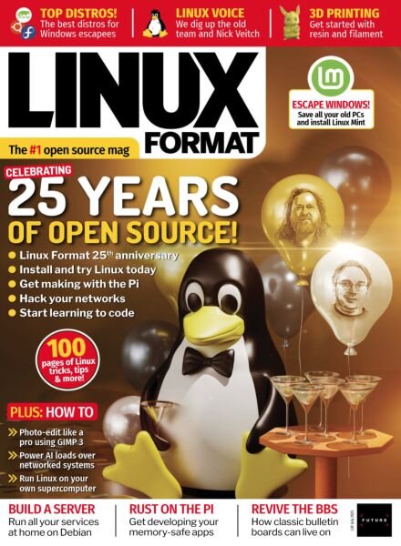 Linux Format UK – July 2025 Cover