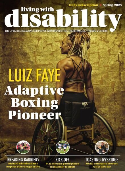 Living with Disability Magazine – May 2025 Cover