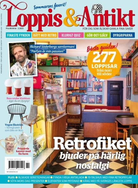 Loppis & Antikt – Maj 2025 Cover