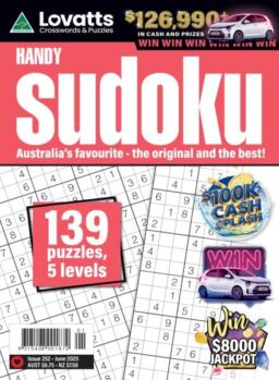 Lovatts Handy Sudoku – June 2025