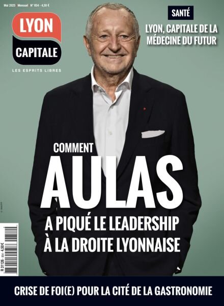 Lyon Capitale – Mai 2025 Cover