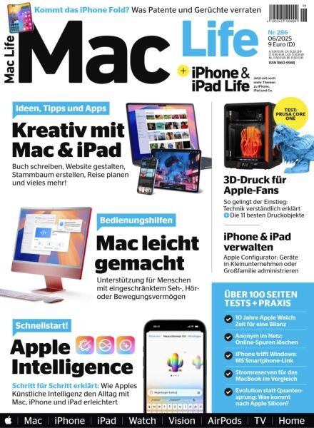 Mac Life Germany – Juni 2025 Cover