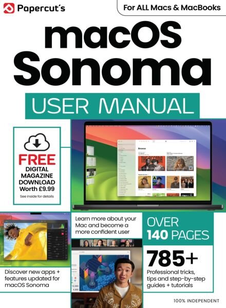 macOS Sonoma User Manual – Spring 2025 Cover