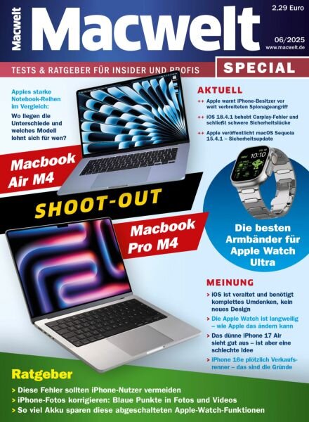 Macwelt Special – Juni 2025 Cover