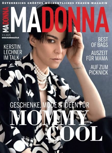 Madonna – 3 Mai 2025 Cover