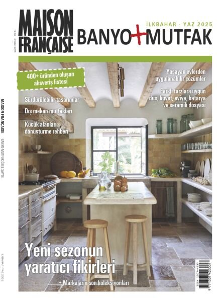 Maison Francaise Banyo + Mutfak – Mayis 2025 Cover