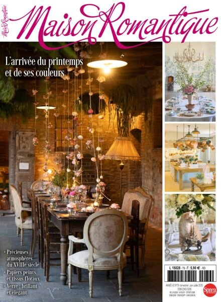 Maison Romantique – Juin-Juillet 2025 Cover