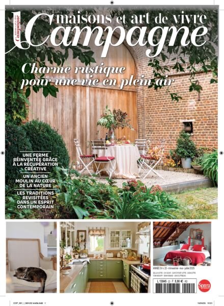 Maisons et Art de Vivre Campagne – Mai-Juin-Juillet 2025 Cover