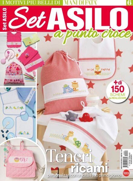 Mani di Fata Punto Croce – Giugno-Luglio 2025 Cover