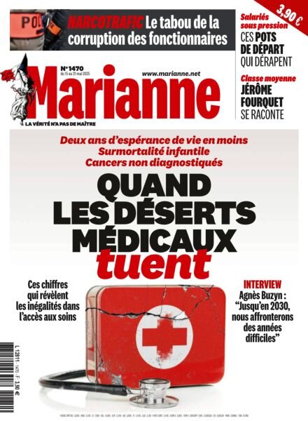 Marianne – 15 Mai 2025 Cover