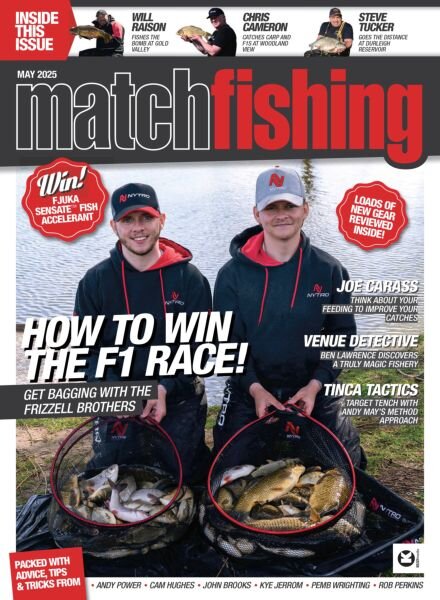 Match Fishing – May 2025 Cover