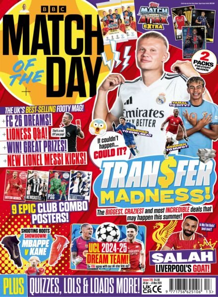 Match of the Day – 30 April 2025 Cover