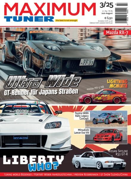 Maximum Tuner – Juni-August 2025 Cover