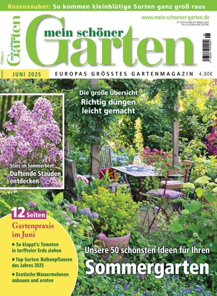 Mein schoner Garten – Juni 2025 Cover
