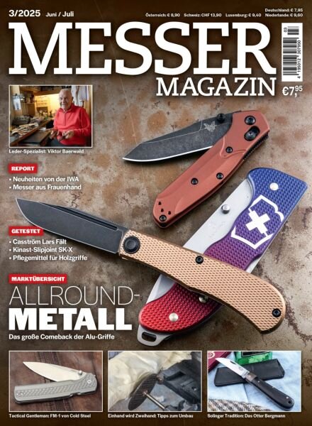 Messer Magazin – Juni-Juli 2025 Cover