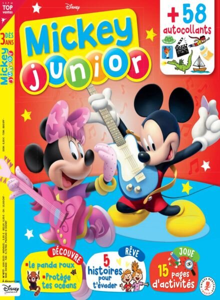 Mickey Junior – Juin 2025 Cover