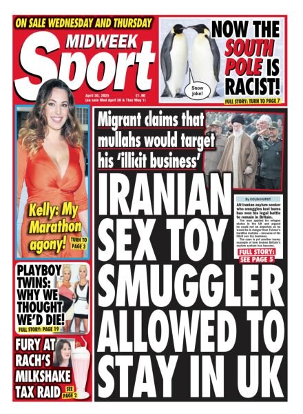 Midweek Sport – 30 April 2025 Cover