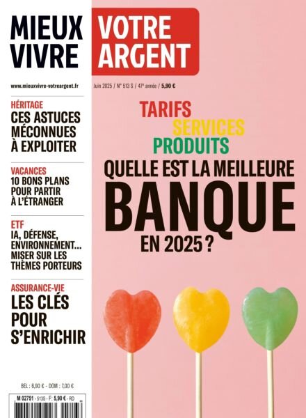 Mieux Vivre Votre Argent – Juin 2025 Cover
