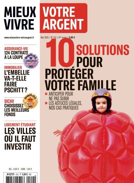 Mieux Vivre Votre Argent – Mai 2025 Cover