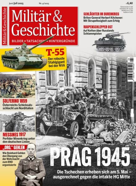 Militar & Geschichte – Juni-Juli 2025 Cover