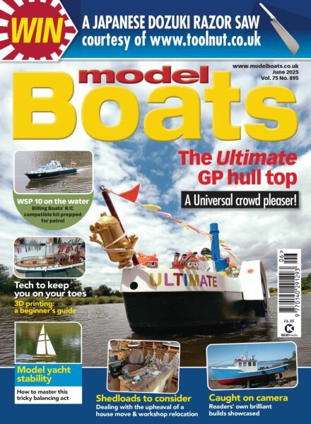 Model Boats – June 2025 Cover
