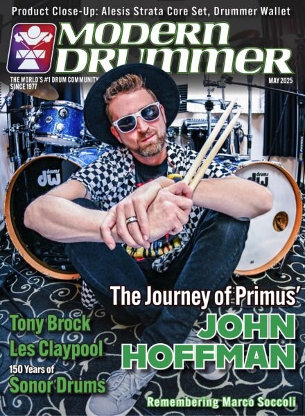 Modern Drummer Magazine – May 2025 Cover