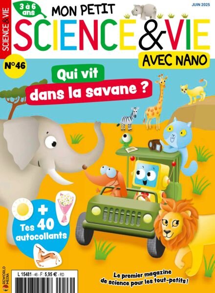 Mon Petit Science & Vie avec Nano – Juin 2025 Cover