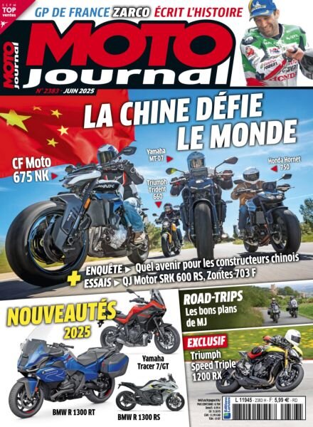 Moto Journal – Juin 2025 Cover