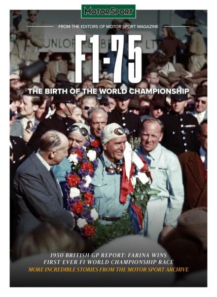 Motor Sport Special Edition – The Birth of F1 – May 2025 Cover