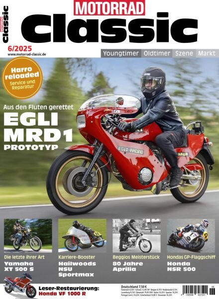 Motorrad Classic – Juni 2025 Cover