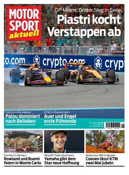 Motorsport aktuell – 6 Mai 2025 Cover