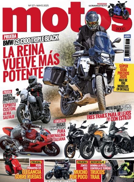 Motos 2000 – Mayo 2025 Cover