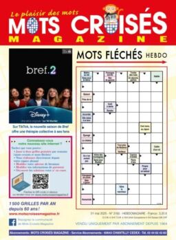 Mots Croises Magazine – 1 Mai 2025