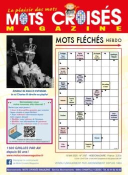 Mots Croises Magazine – 15 Mai 2025
