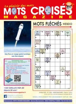 Mots Croises Magazine – 8 Mai 2025