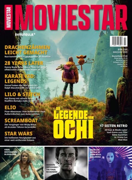 Moviestar – Mai-Juni 2025 Cover
