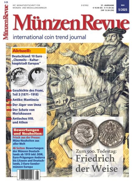 MunzenRevue – Mai 2025 Cover