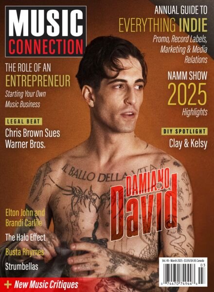 Music Connection – March 2025 Cover
