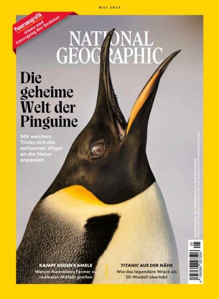National Geographic Germany – Mai 2025 Cover