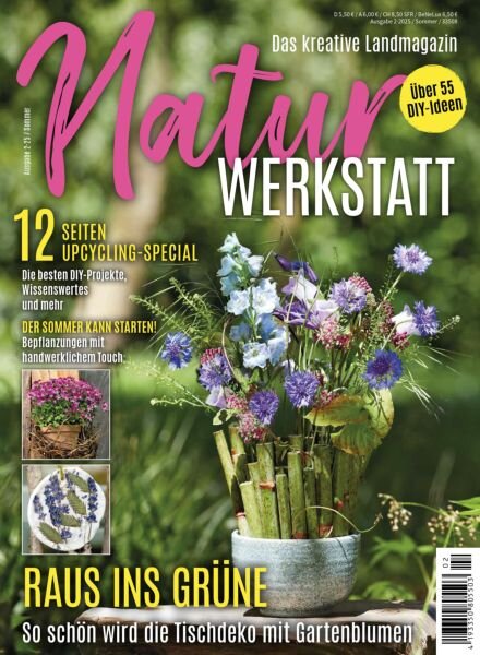 Natur Werkstatt – Sommer 2025 Cover