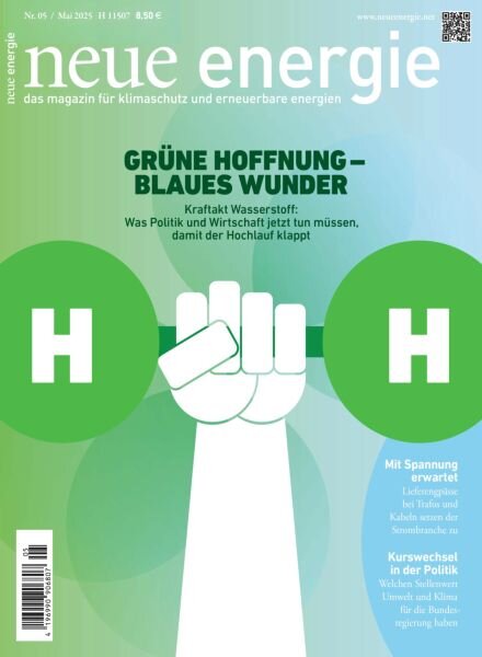 Neue Energie – Mai 2025 Cover