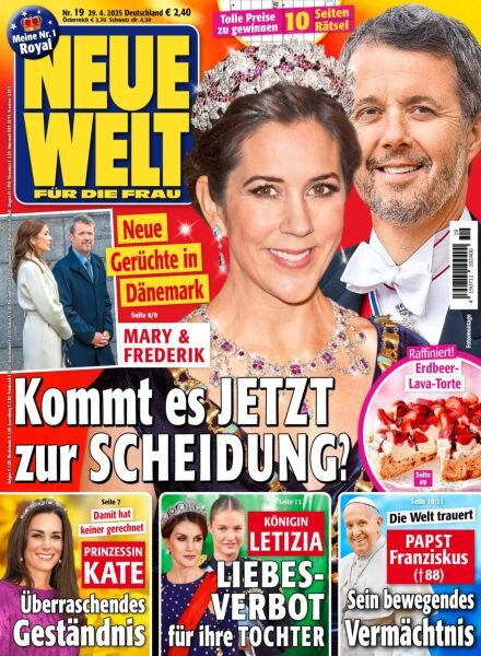 Neue Welt – 29 April 2025 Cover