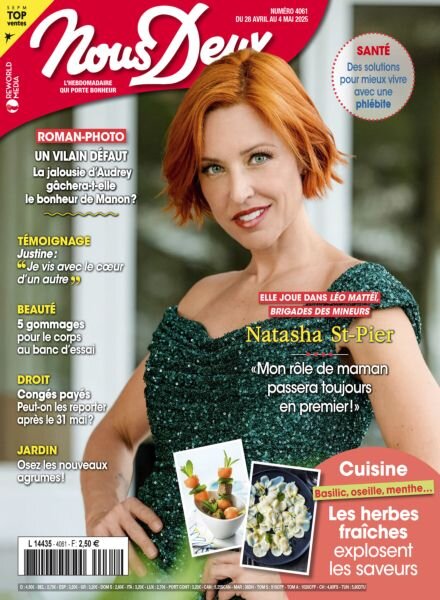 Nous Deux – 28 Aprile 2025 Cover
