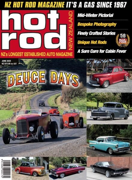 NZ Hot Rod – June 2025 Cover