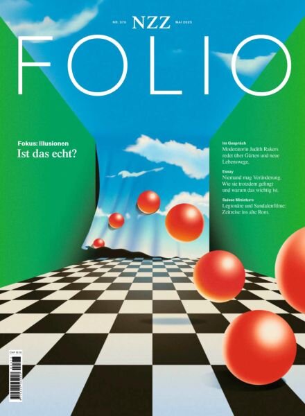 NZZ Folio – Mai 2025 Cover